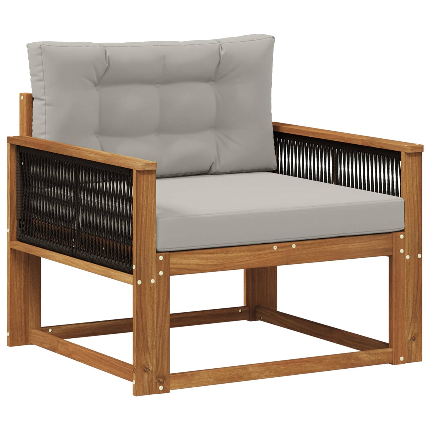 Udendørs Mellem Sofa Naturfarvet