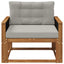 Udendørs Mellem Sofa Naturfarvet