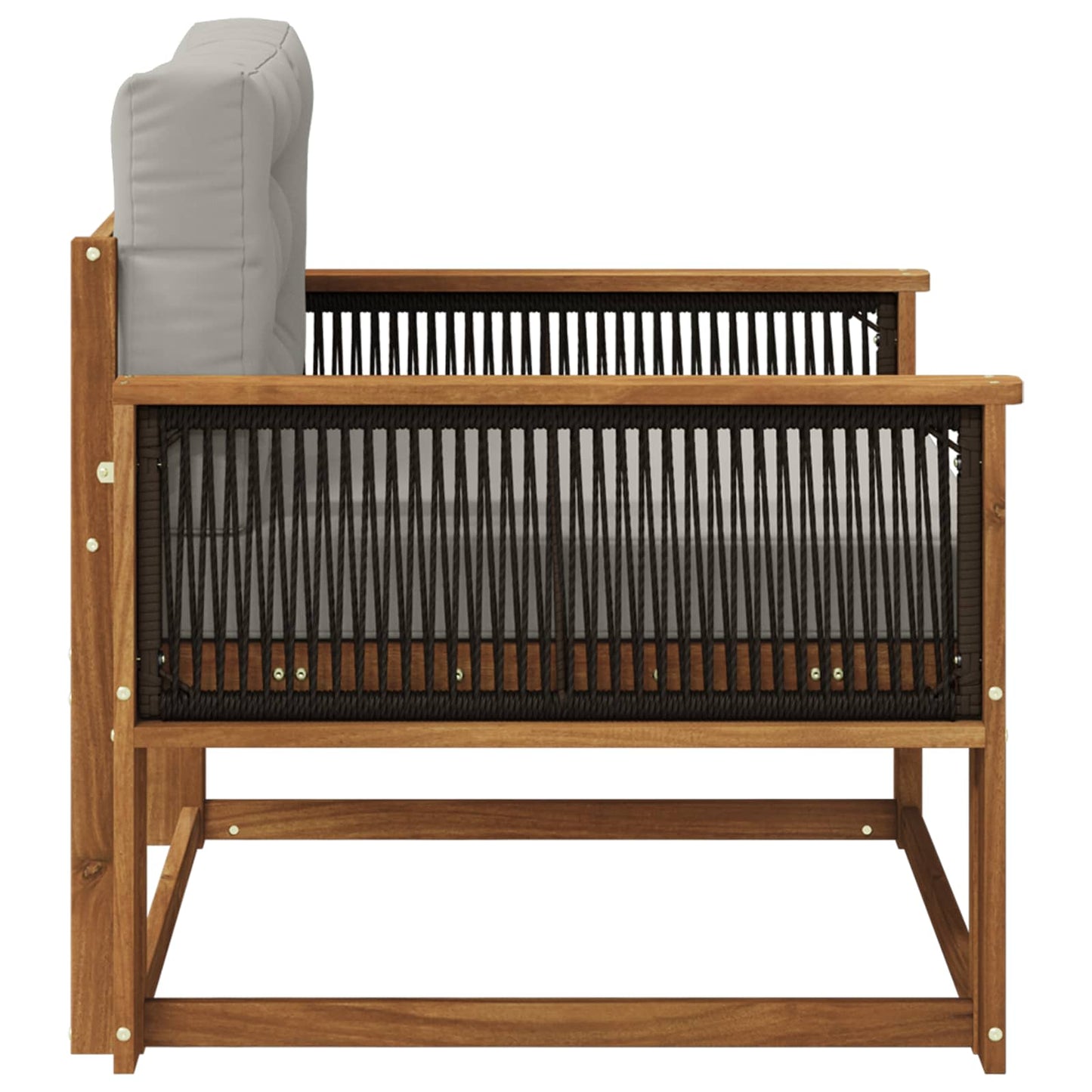 Udendørs Mellem Sofa Naturfarvet
