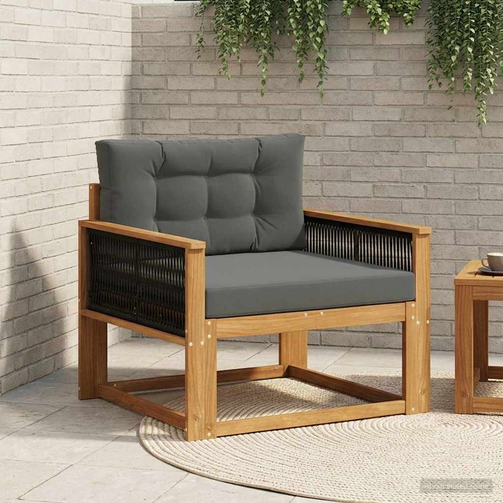 Udendørs Mellem Sofa Naturfarvet