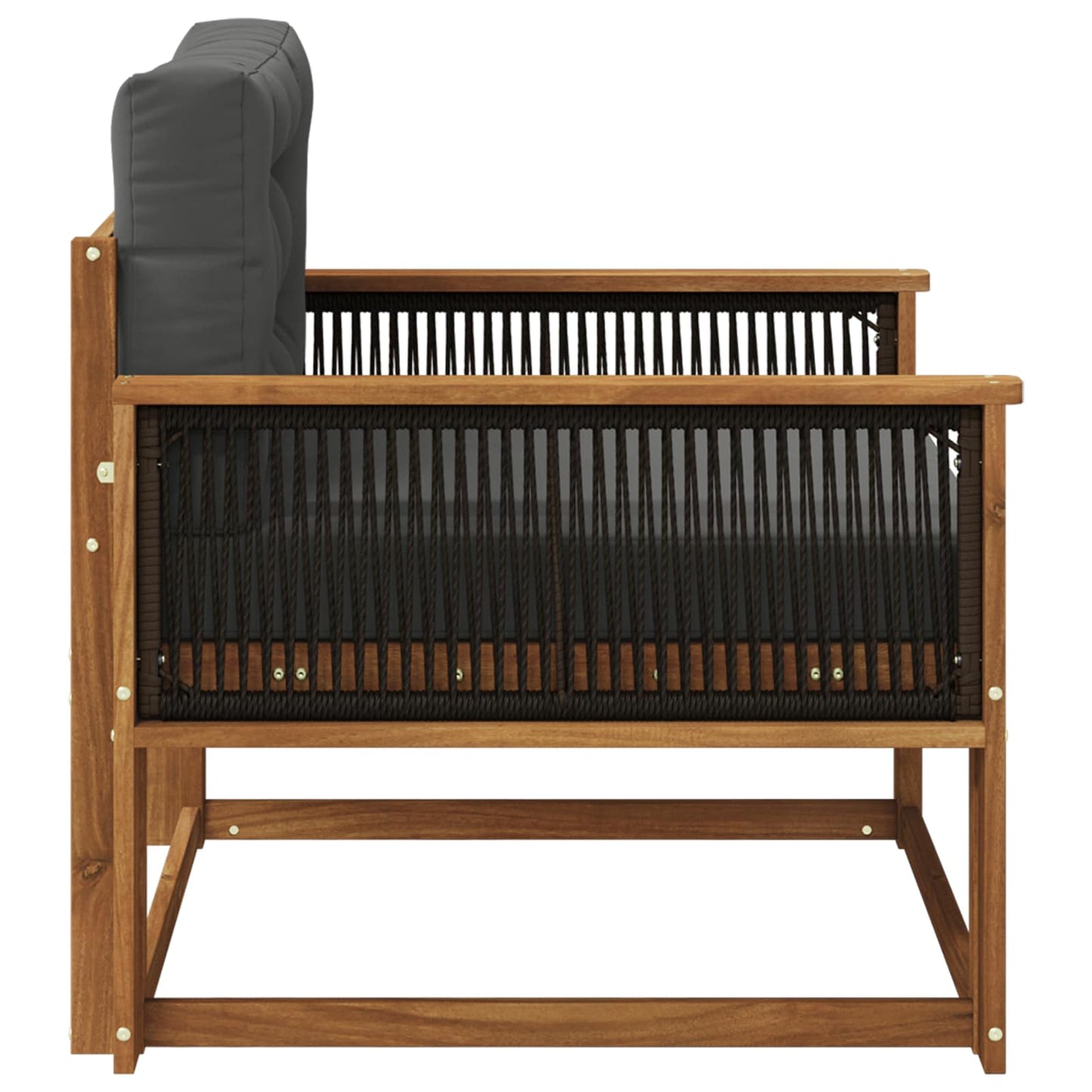Udendørs Mellem Sofa Naturfarvet