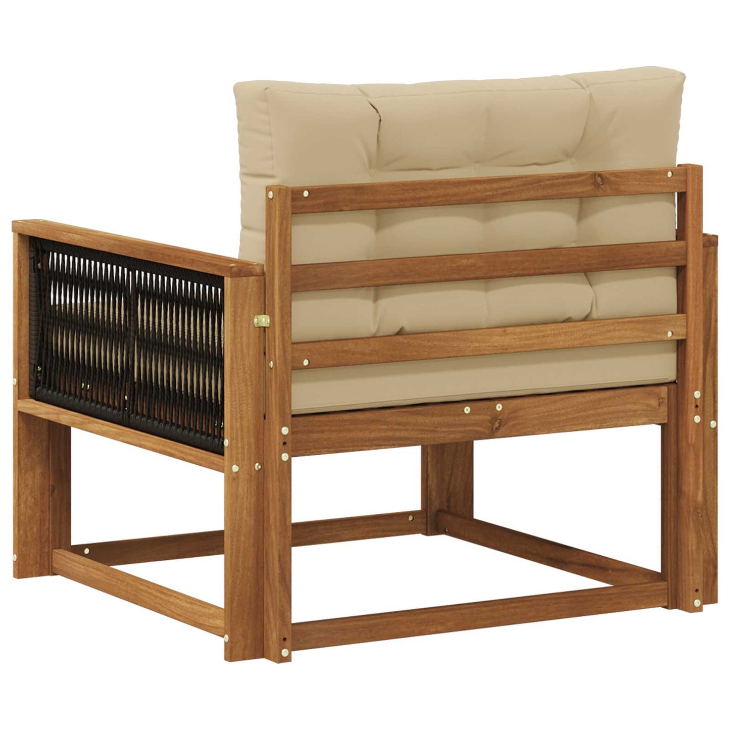 Udendørs Mellem Sofa Naturfarvet