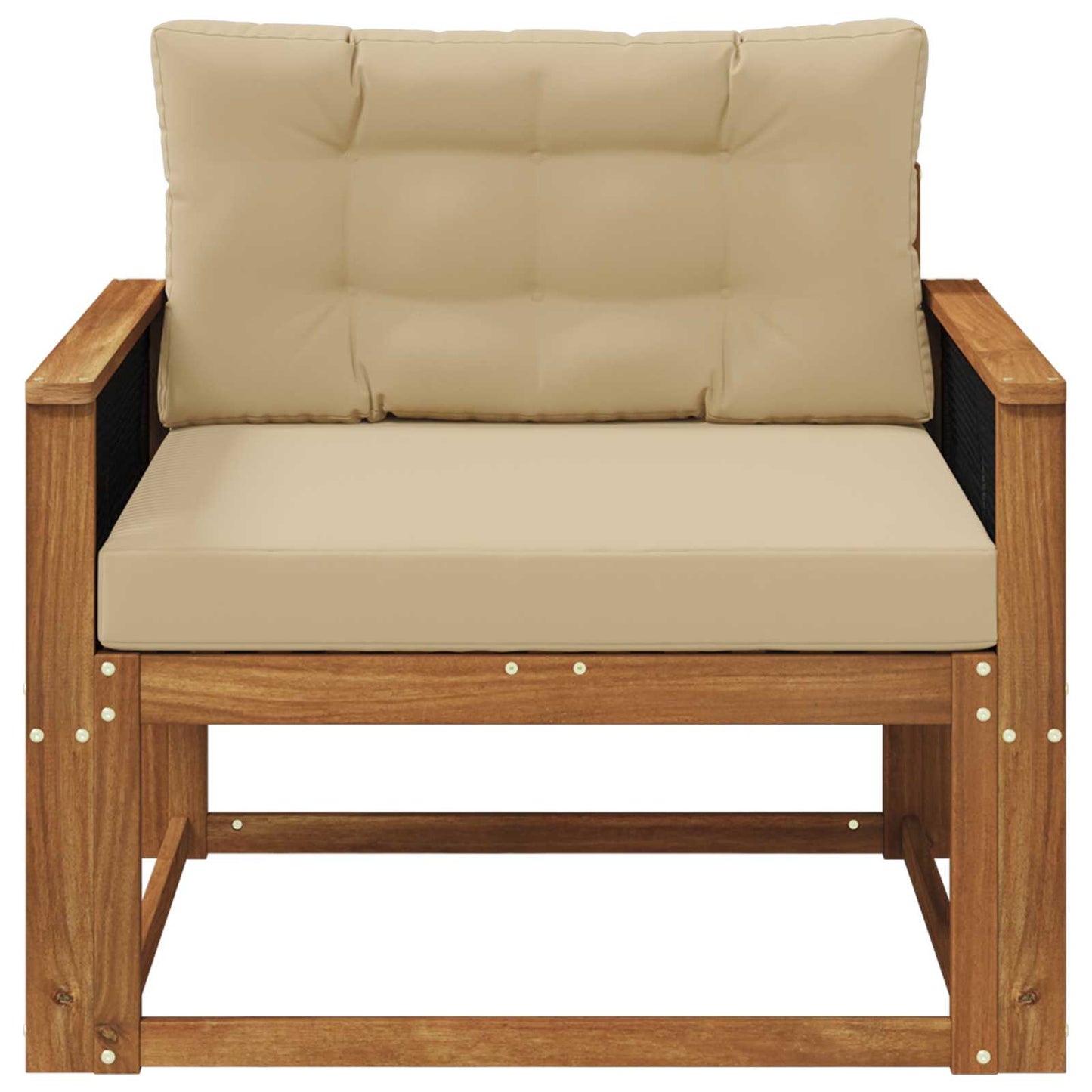 Udendørs Mellem Sofa Naturfarvet
