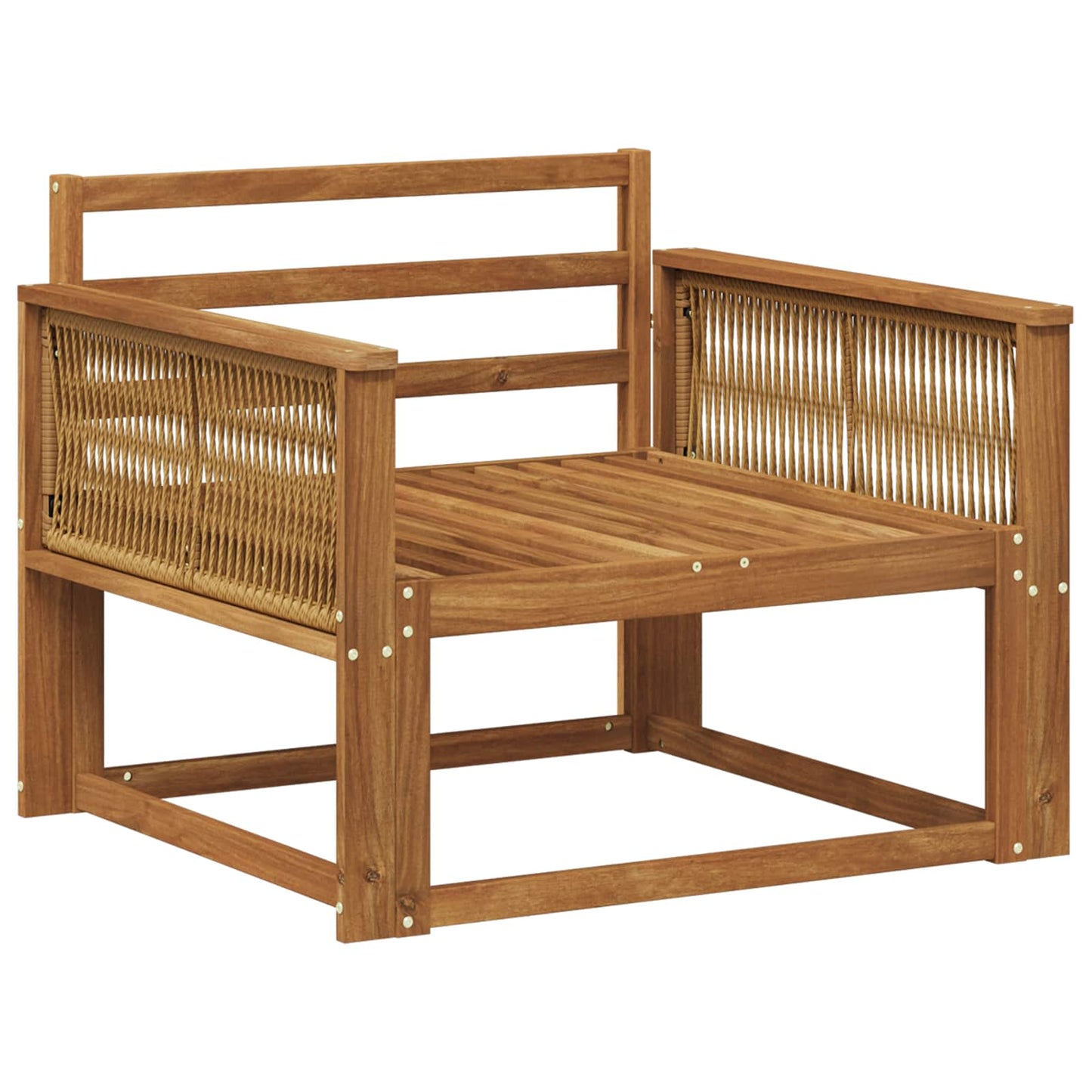 Udendørs Mellem Sofa Naturfarvet