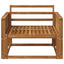 Udendørs Mellem Sofa Naturfarvet