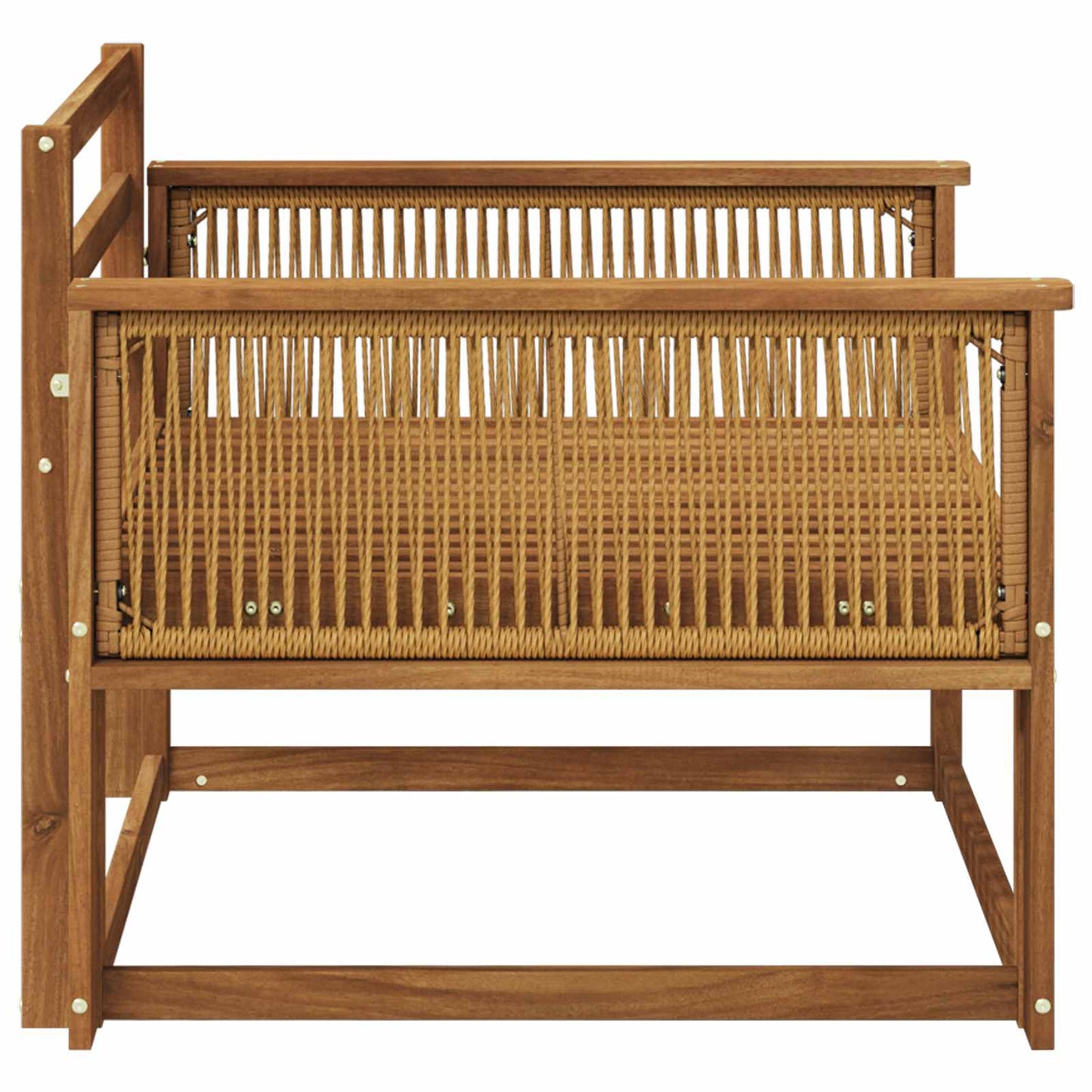 Udendørs Mellem Sofa Naturfarvet