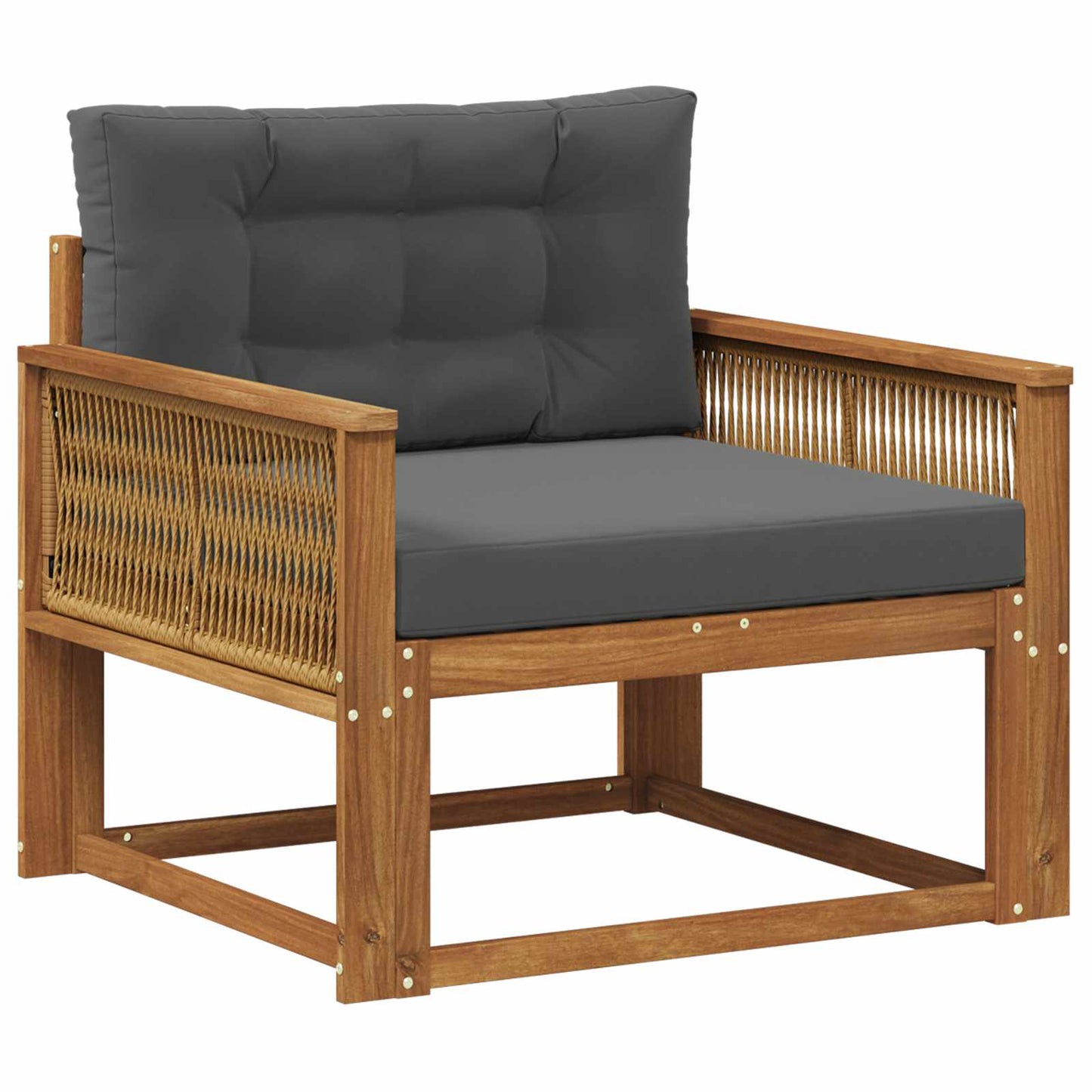 Udendørs Mellem Sofa Naturfarvet