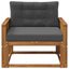 Udendørs Mellem Sofa Naturfarvet