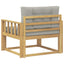 Udendørs Mellem Sofa Polyester Hvid