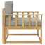 Udendørs Mellem Sofa Polyester Hvid