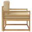 Udendørs Mellem Sofa Polyester Hvid
