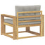 Udendørs Mellem Sofa Polyester Hvid