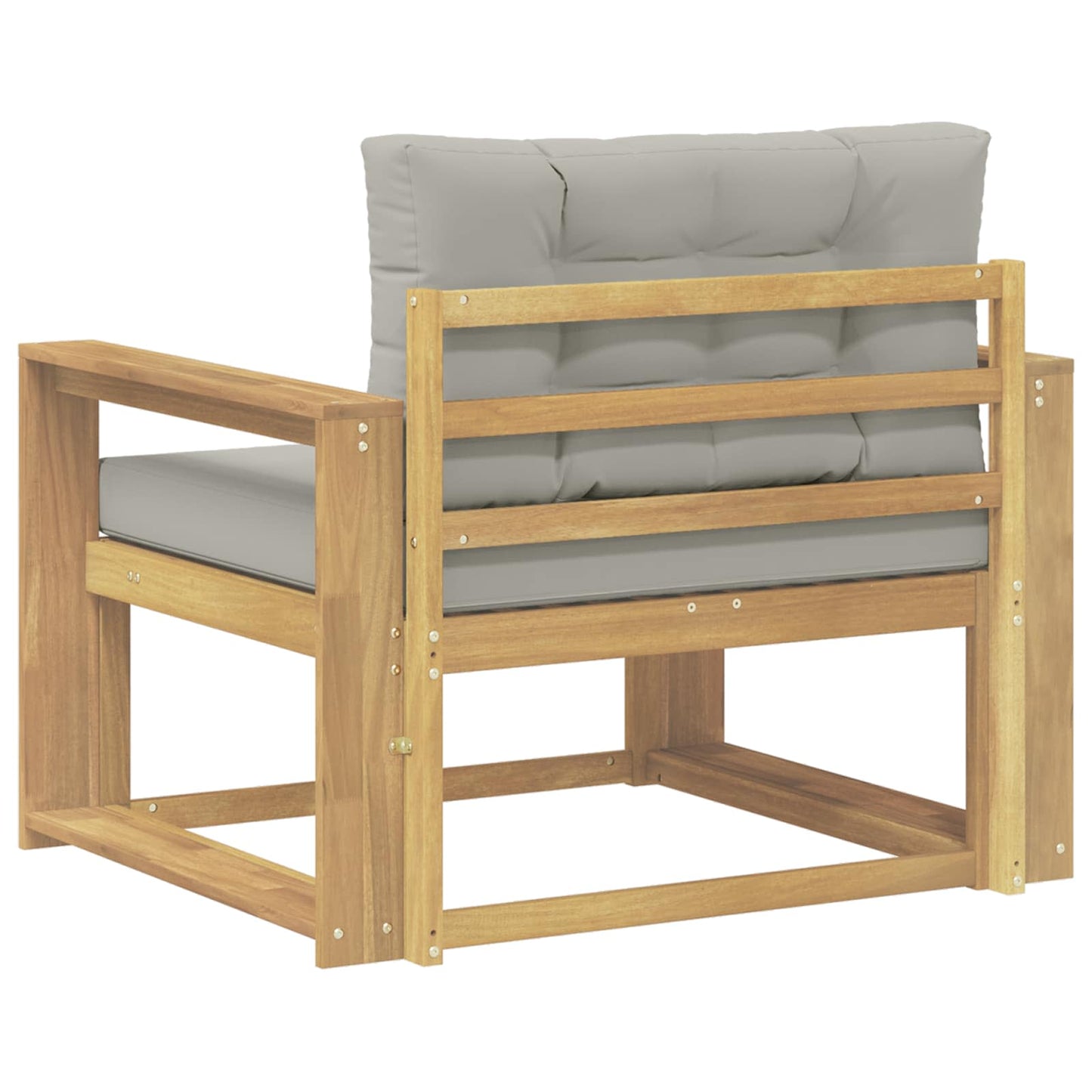 Udendørs Mellem Sofa Polyester Hvid