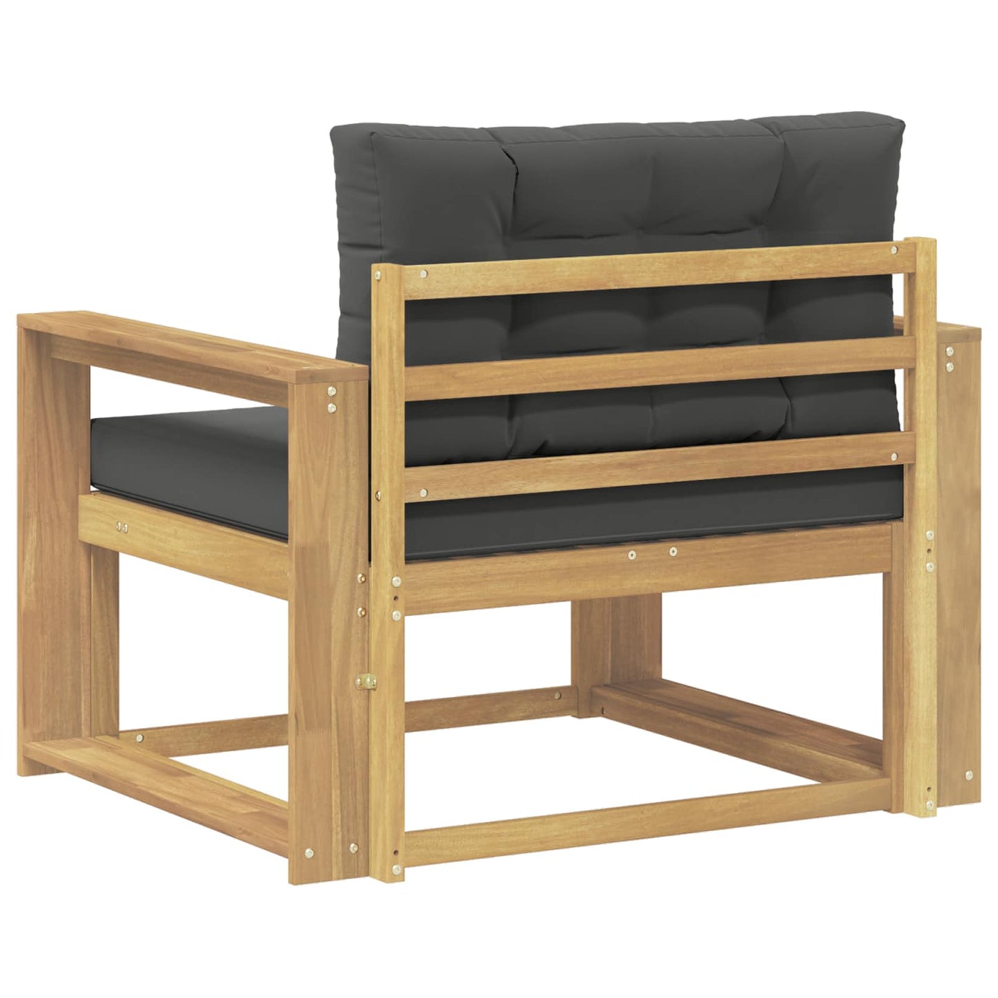 Udendørs Mellem Sofa Polyester Hvid