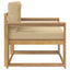 Udendørs Mellem Sofa Polyester Hvid