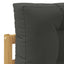 Udendørs Mellem Sofa Polyester Hvid