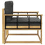 Udendørs Mellem Sofa Polyester Hvid