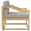 Udendørs Mellem Sofa Polyester Hvid