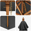 Havesol Ø 300 x 248 cm Massiv Eucalyptus Træ Antracit