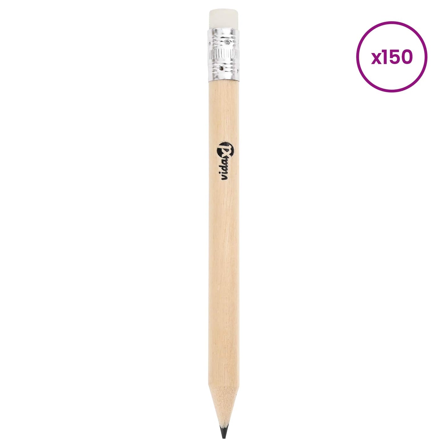 HB Blyanter Ø 0,7 x 10 cm Naturfarvet Massivt poplertræ