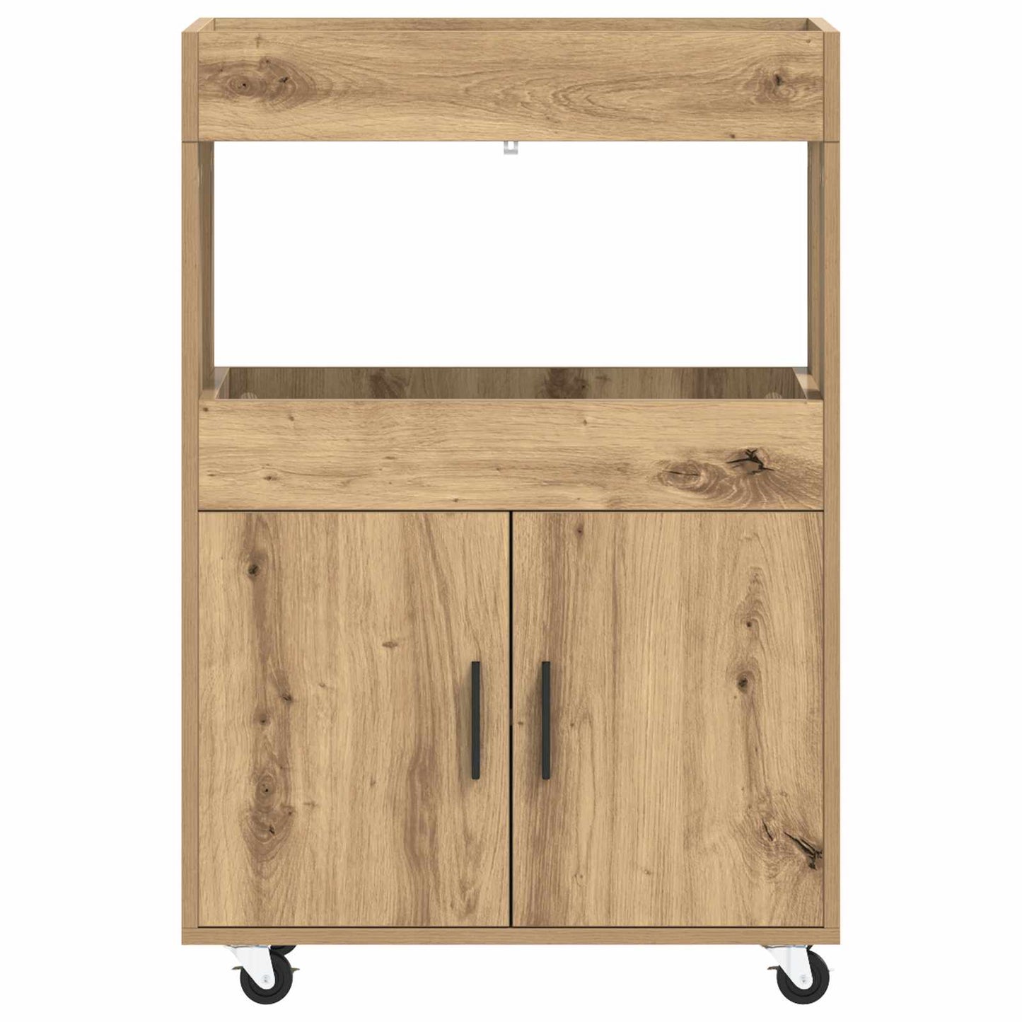 Barvogn Artisan-eg 60 x 39,5 x 89 cm Konstrueret træ