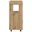 Barvogn Artisan-eg 60 x 39,5 x 89 cm Konstrueret træ