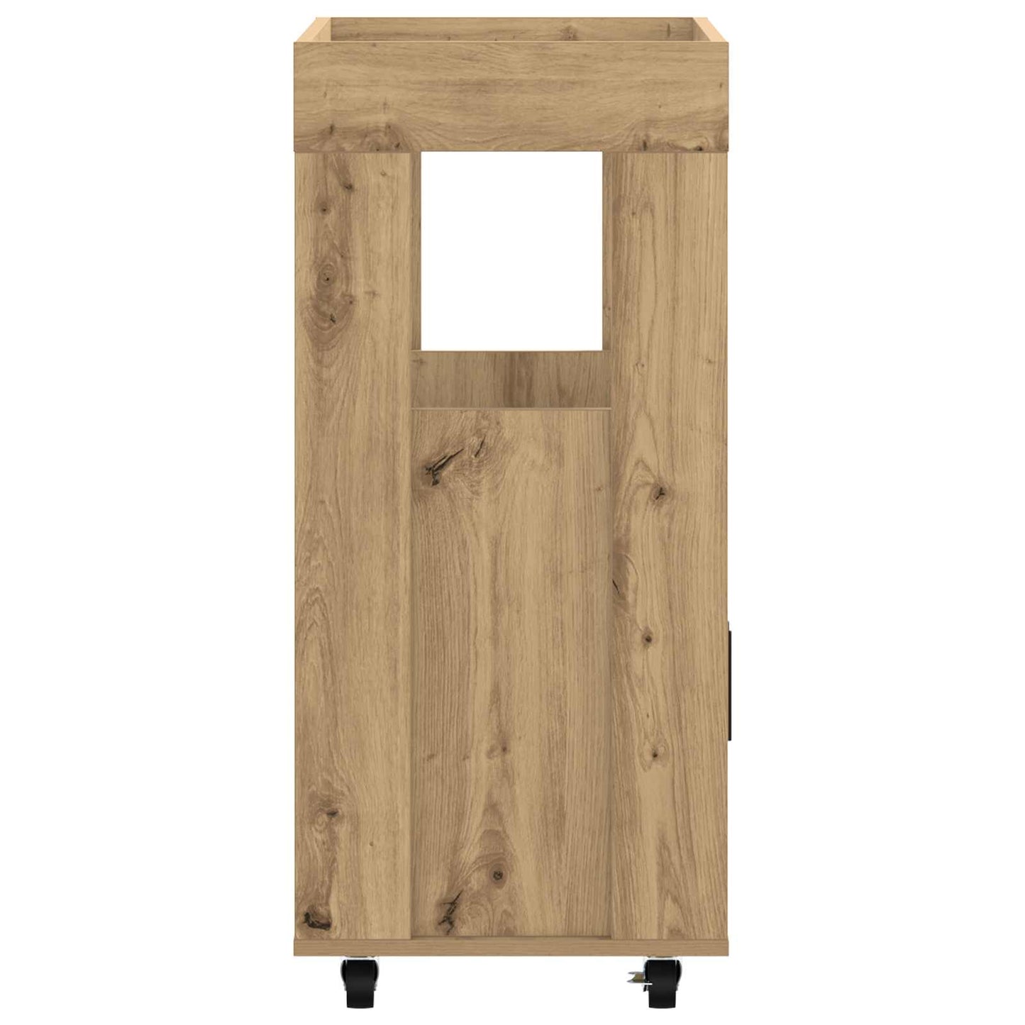 Barvogn Artisan-eg 60 x 39,5 x 89 cm Konstrueret træ
