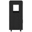 Barvogn Sort eg 60 x 39,5 x 89 cm Konstrueret træ