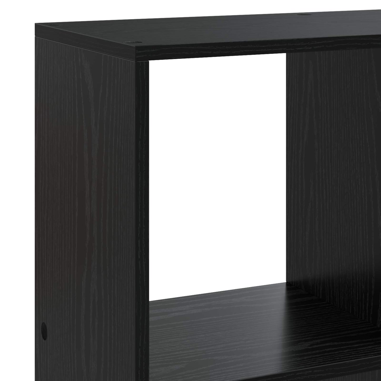 Bogskab 102 x 29 x 103,5 cm Konstrueret træ Sort eg