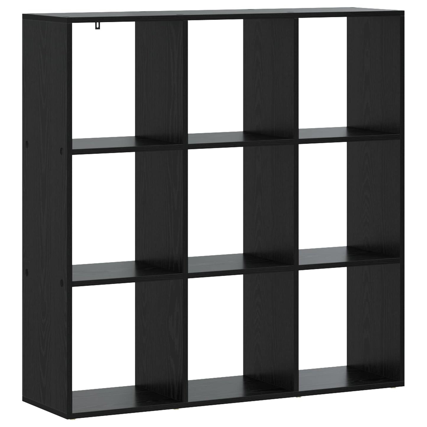 Bogskab 102 x 29 x 103,5 cm Konstrueret træ Sort eg