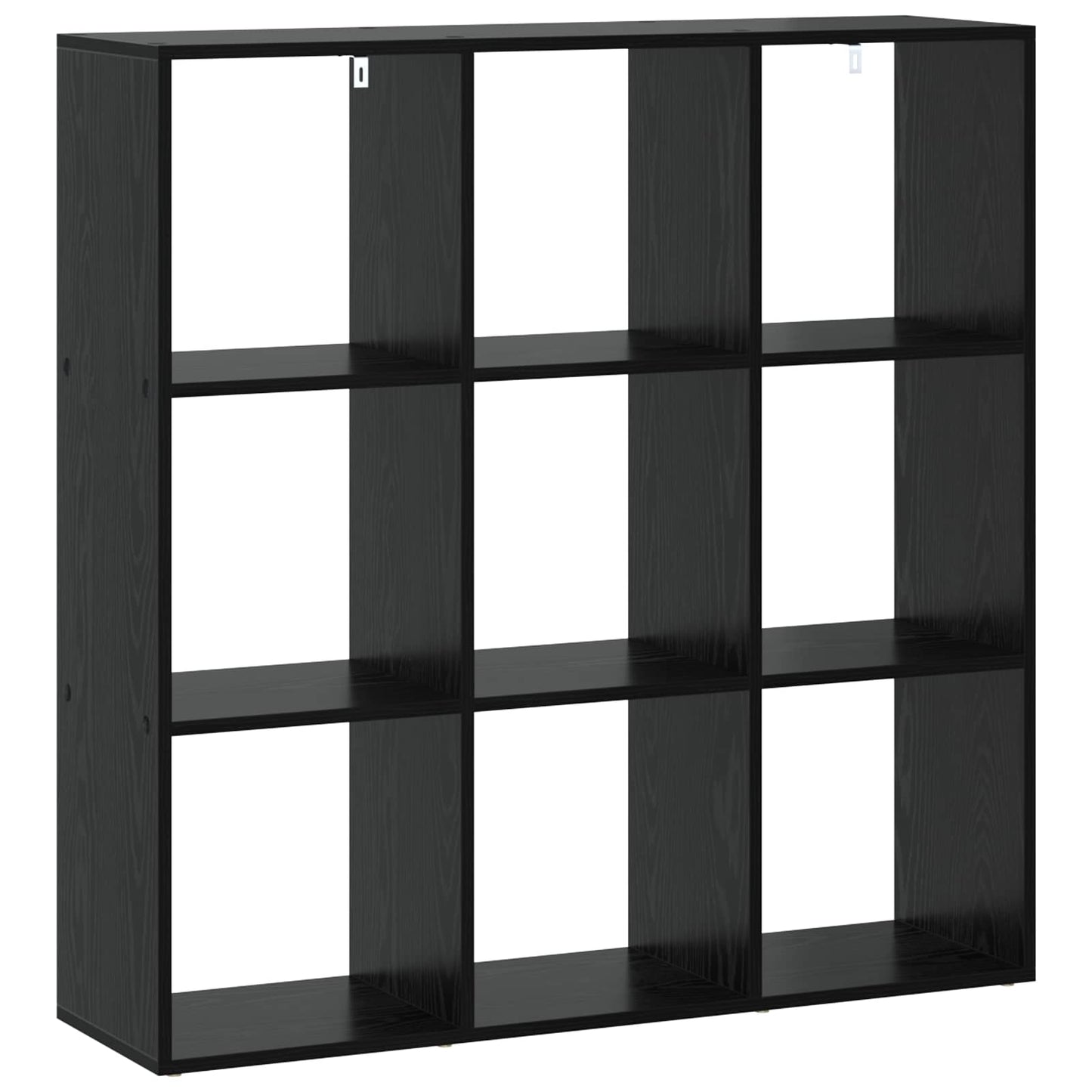 Bogskab 102 x 29 x 103,5 cm Konstrueret træ Sort eg