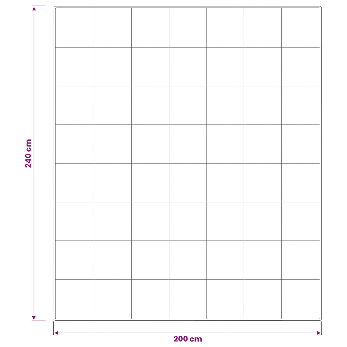 90% gåsedun dyne sæt FULDA 3 stk. 200 x 240 cm Hele sæsoner