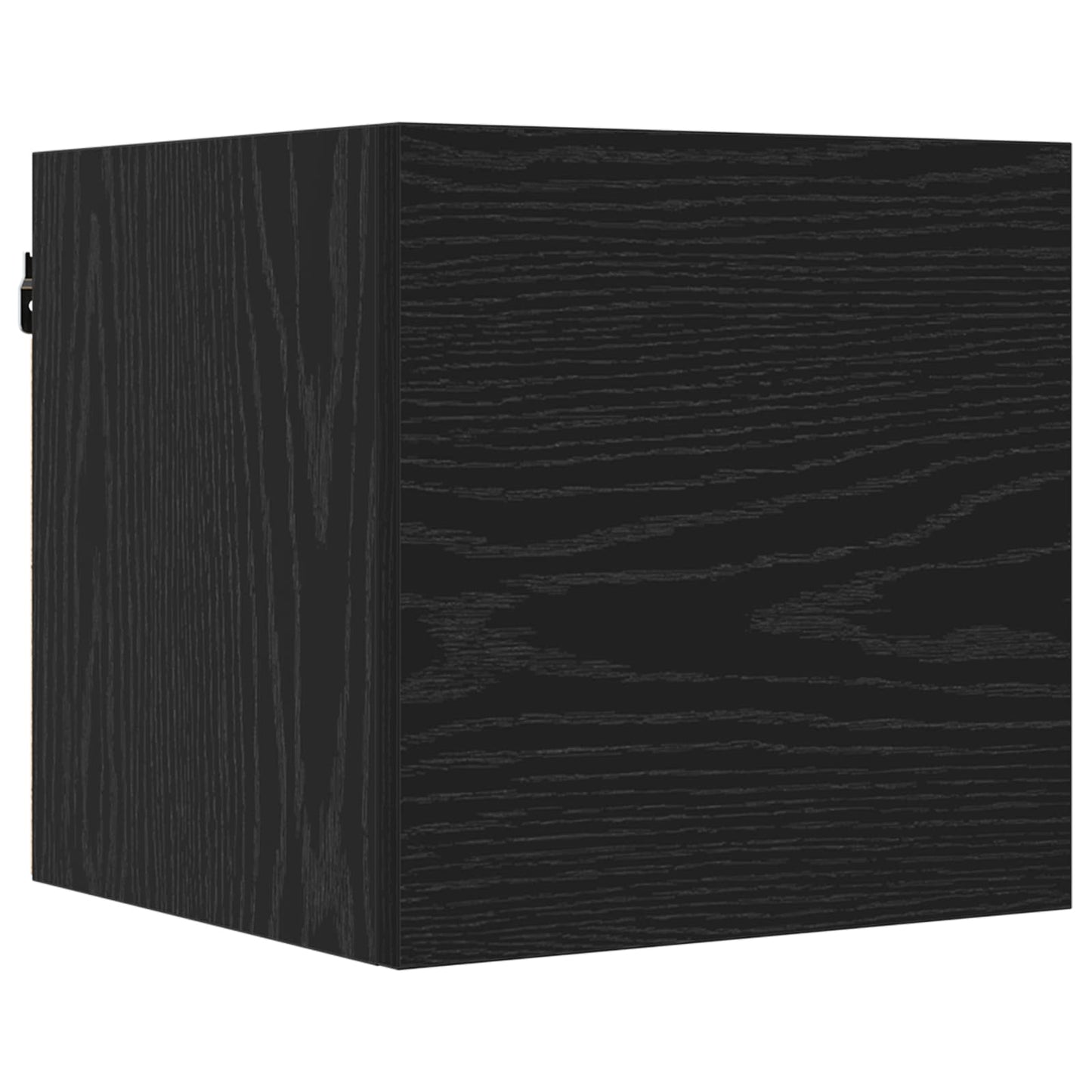 TV-møbelsæt 6 pcs 80 x 30 x 30 cm Sort eg Konstrueret træ