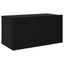 TV-møbelsæt 6 pcs 60 x 30 x 30 cm Sort eg Konstrueret træ