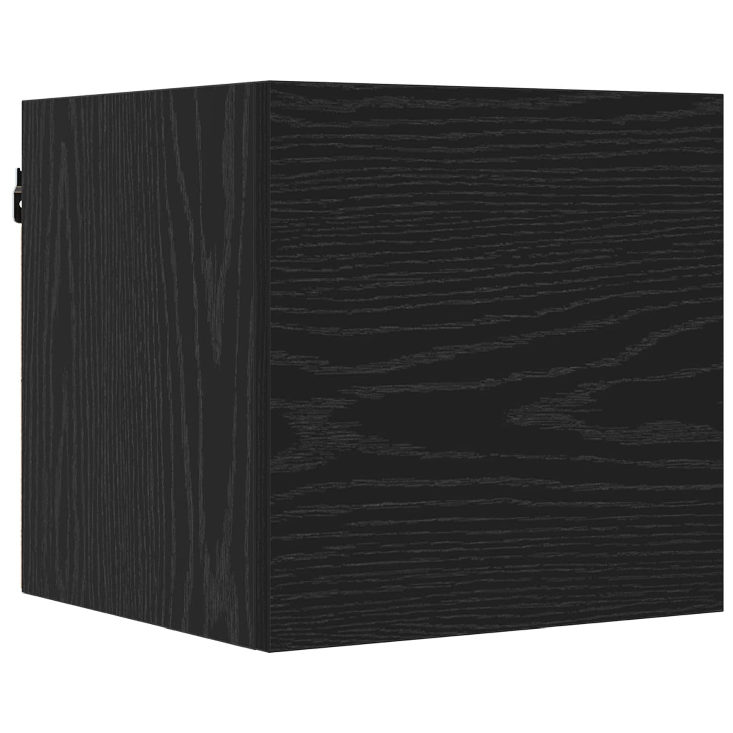 TV-møbelsæt 8 pcs 120 x 30 x 30 cm Sort eg Konstrueret træ
