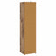 Sideboard Egetræ 45 x 41 x 185 cm Konstrueret træ