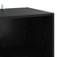 Sideboard Sort eg 45 x 41 x 185 cm Konstrueret træ