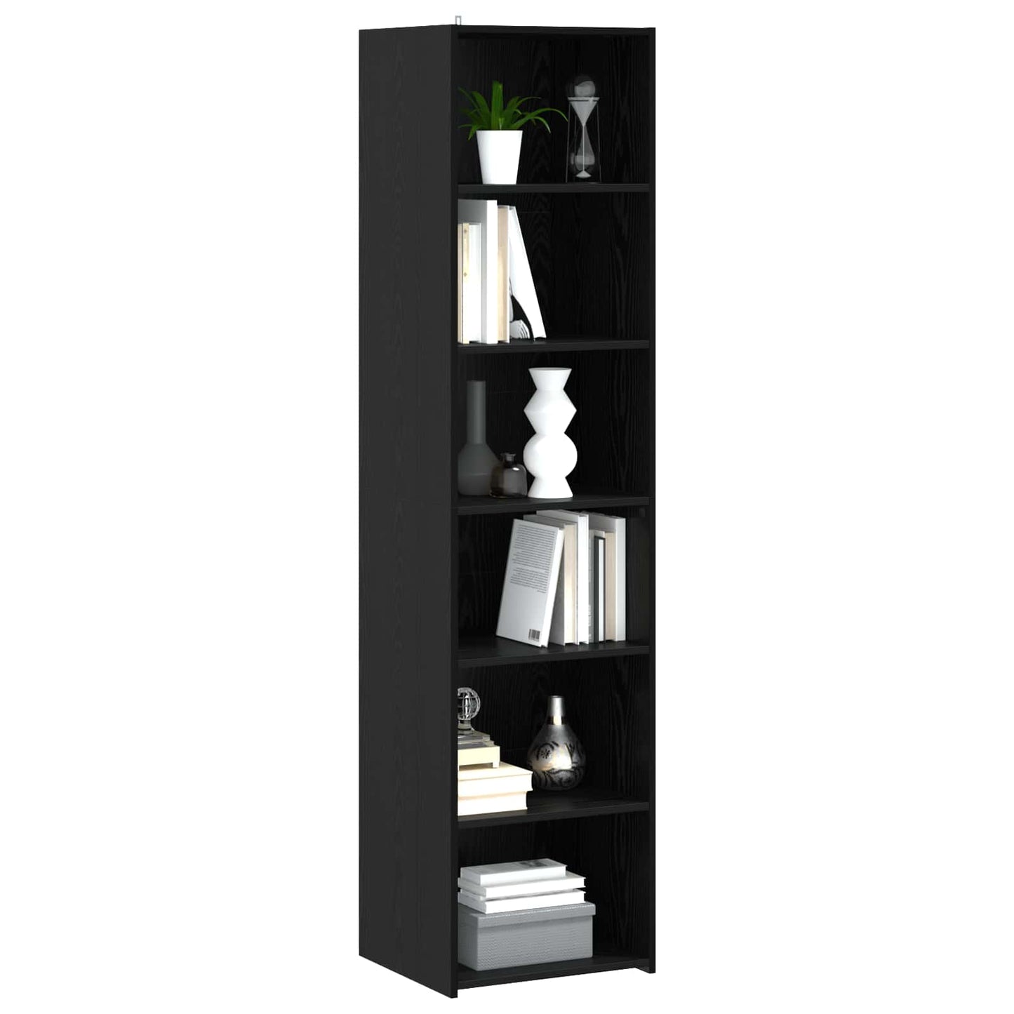 Sideboard Sort eg 45 x 41 x 185 cm Konstrueret træ