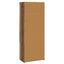 Sideboard Egetræ 70 x 41 x 185 cm Konstrueret træ