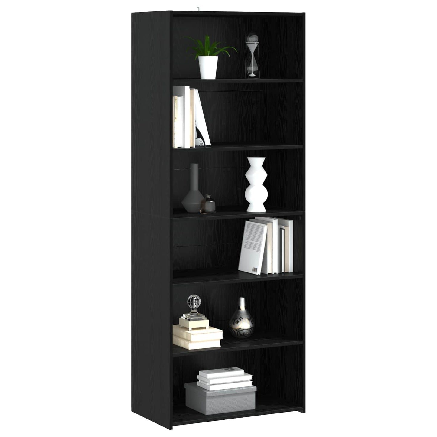 Sideboard Sort eg 70 x 41 x 185 cm Konstrueret træ
