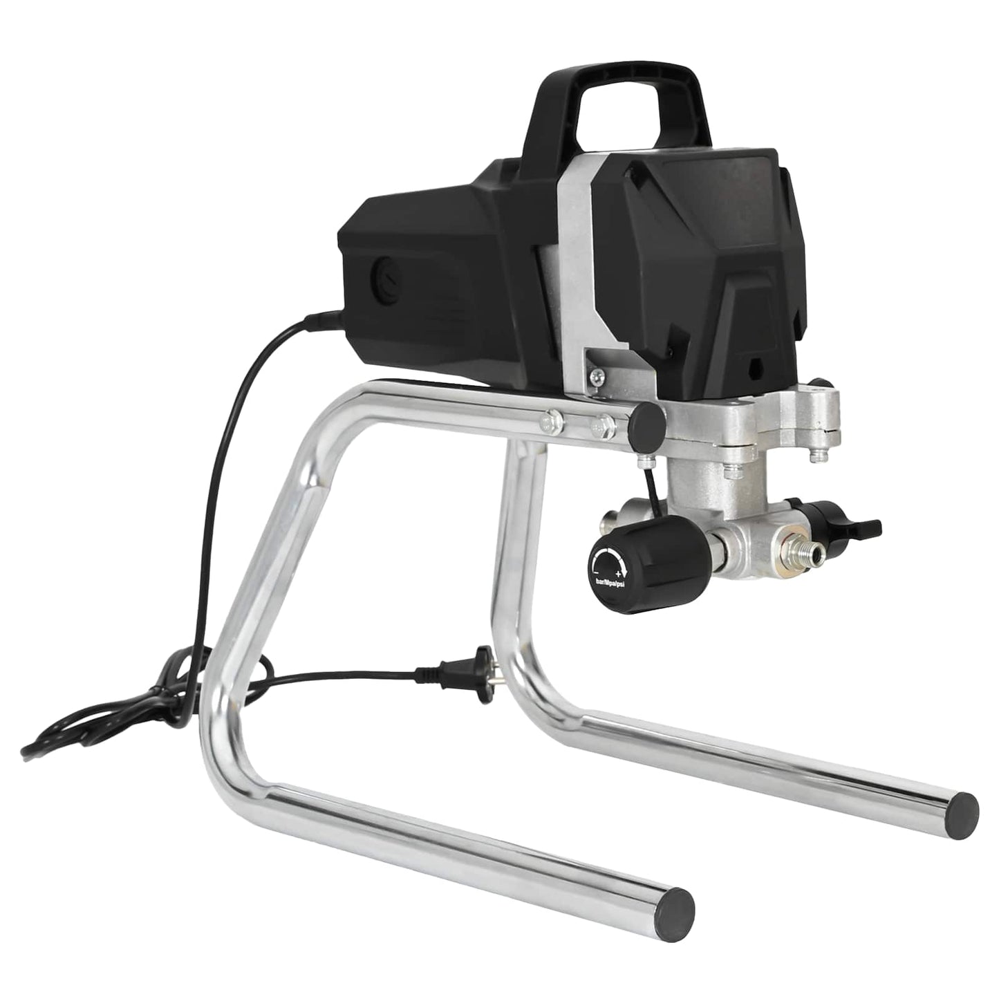 Udenluft Malersprøjte 10 m sprayslange 220V 2L/min 227 bar Sort