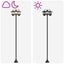 Udesolarlampe with LED Bulb Sort