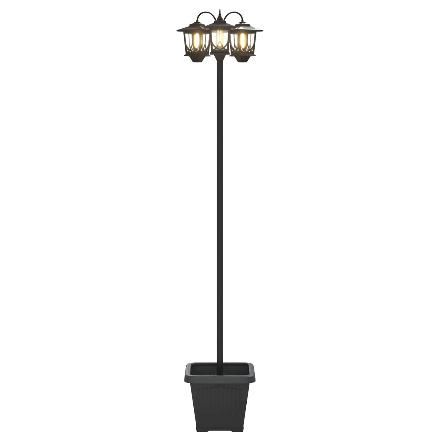 Udesolarlampe with LED Bulb Sort