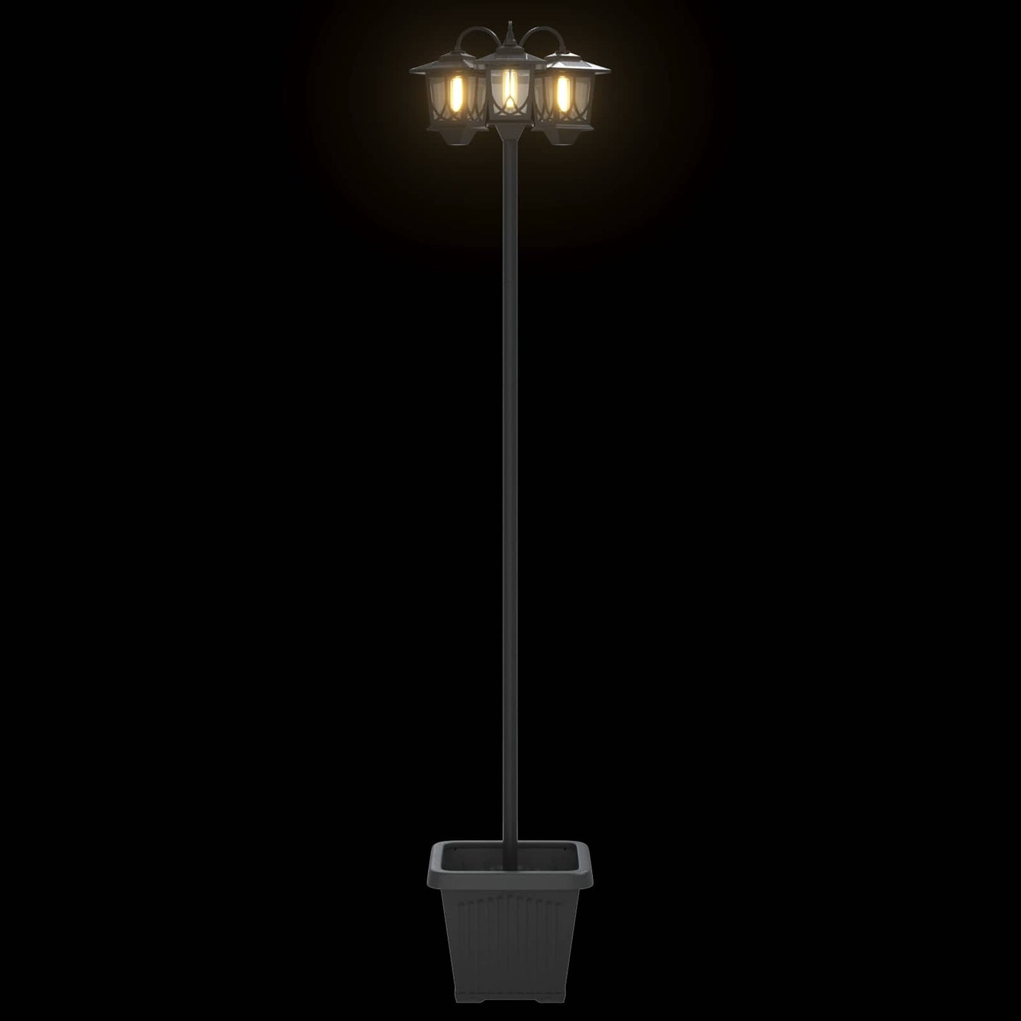 Udesolarlampe with LED Bulb Sort