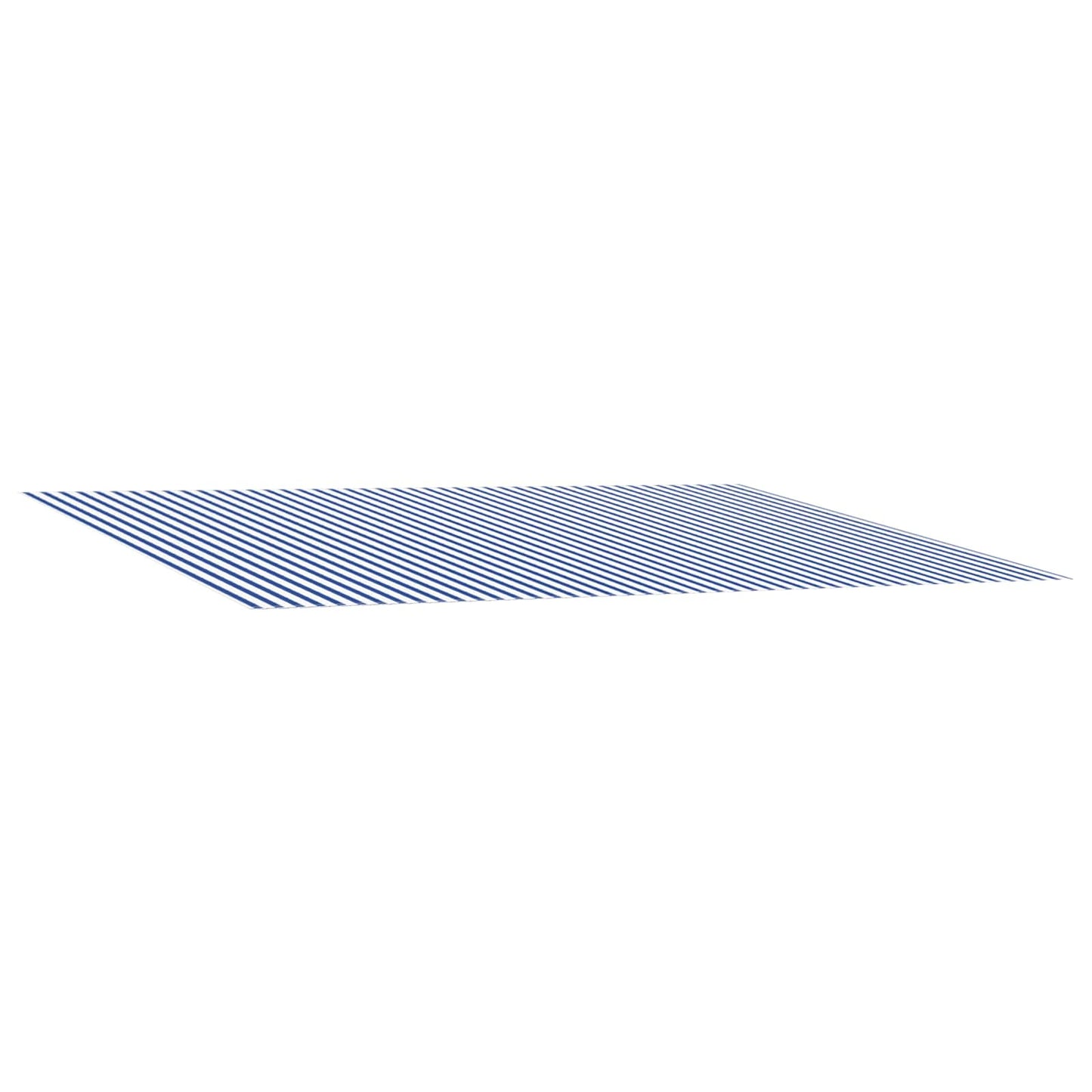 Reservedug til markise Blå og Hvid 300 x 250 cm Polyester