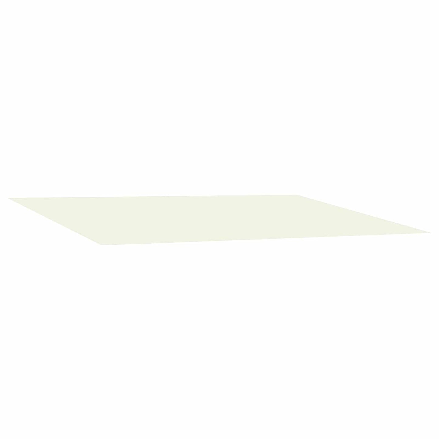 Reservedug til markise Cremefarvet 500 × 300 cm Polyester