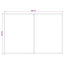 Reservedug til markise Gul og Hvid 400 x 200 cm Polyester
