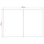 Reservedug til markise Gul og Hvid 300 x 250 cm Polyester