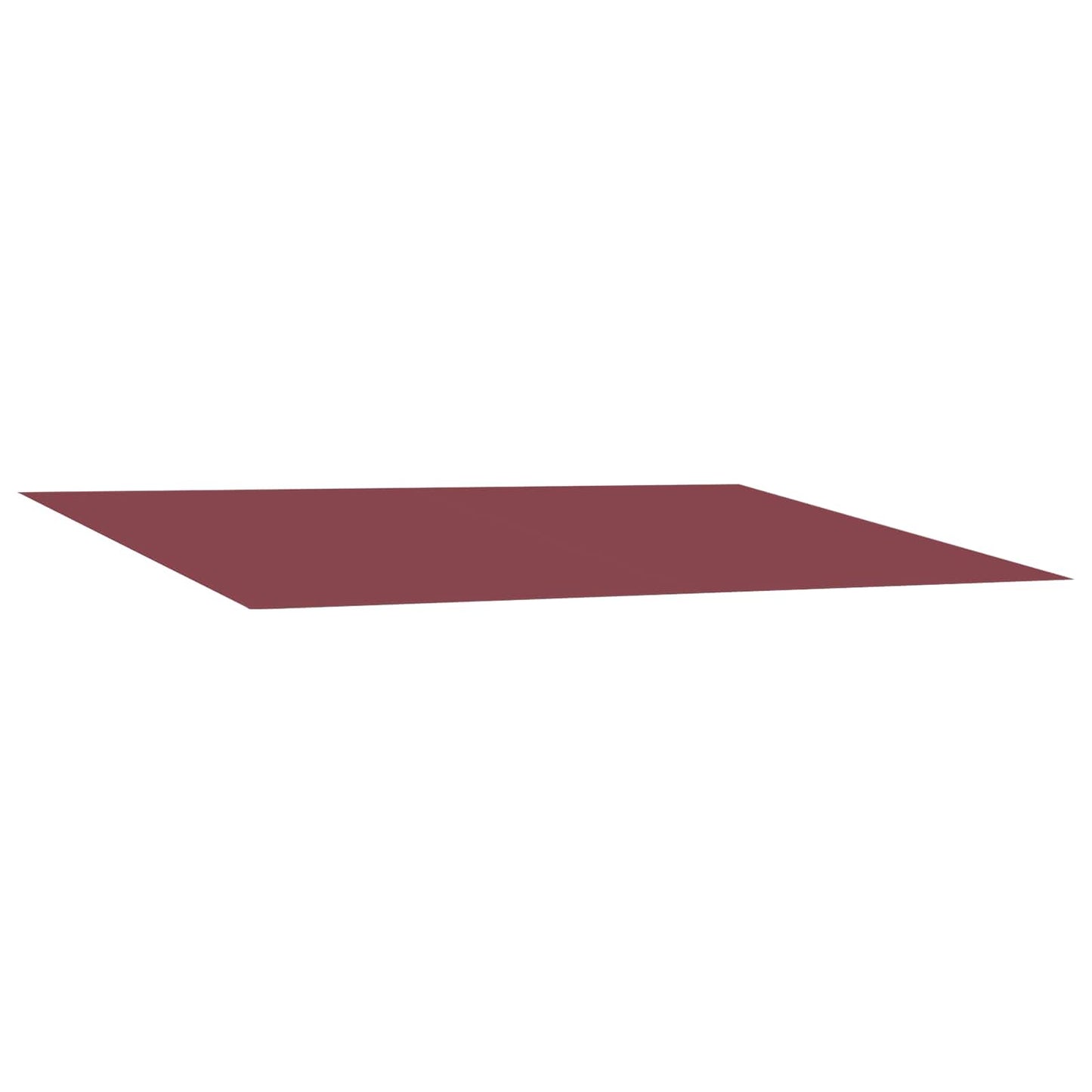Reservedug til markise Bordeaux Rød 250 x 200 cm Polyester