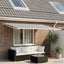 Reservedug til markise Anthracit og hvid 300 x 200 cm Polyester
